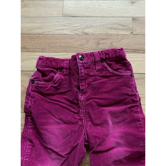 KRU Kids Y2K Purple Corduroy Flare Pants - Picture 3 of 5